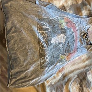 Faded doors muscle tee